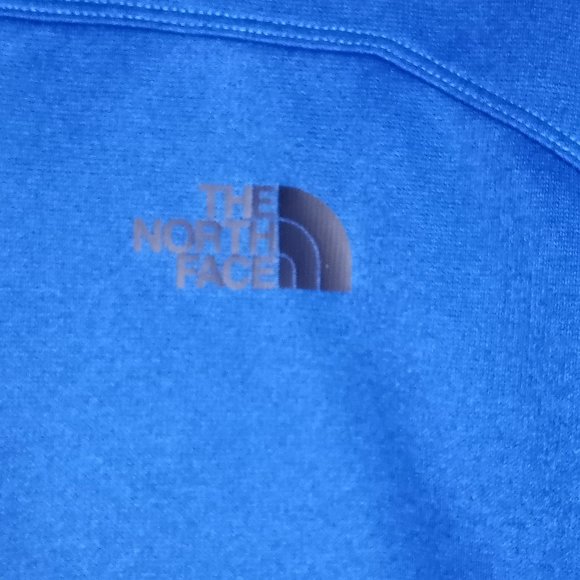 The North Face Men's Blue Long Sleeve 1/4 Zip Athletic Athleisure Sweatshirt XXL - Picture 7 of 8